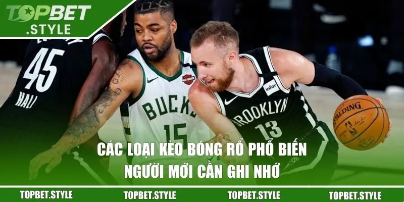 Các loại kèo bóng rổ phổ biến